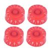 4Pcs Acrylic Bass Knobs Electric Guitar Volume Control Potentiometer Hat Guitar Accessories