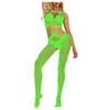 Women Lace Hollow Out Fishnet Bodystocking Full Body Mesh Lingerie One Piece Stretchy Fit Hosiery