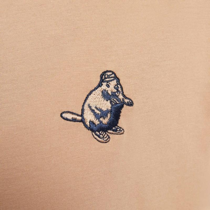 Nike Nsw Tee Retro Gcel Pullover Simple Comfortable Short Sleeve T-Shirt Women Tops Khaki IH0826200