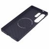X-LEVEL For Samsung Galaxy S25 Ultra Magnetic Case Ultra-Thin PC Hard Phone Cover Carbon Fiber Texture