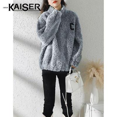 Cappotto in Pelliccia di Agnello Shearling da Donna