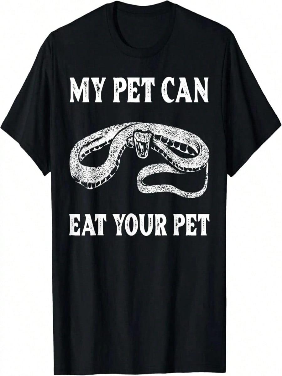Funny Snake Reptile Lover Boys Girls Cobra Python T-Shirt S разноцветный