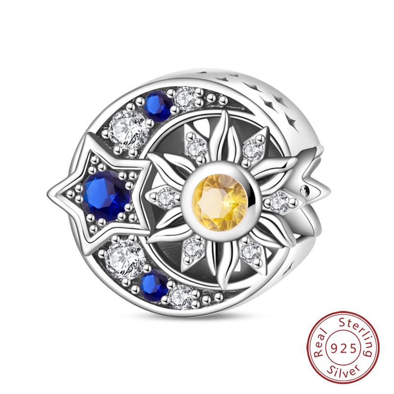 Copper Charms Beads Forever Love Heart Shaped Bow Family Charms Dangle For Bracelet Woman Diy Jewelry Gift