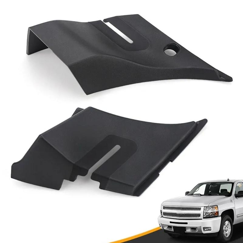 Pair Strong Windshield Wiper Cowl End Panels Direct Replacements Anti Crack Cowl End Covers 15946001 for Automotives Use
