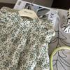 Summer Girls Floral Two Piece Set Korean Mori Girl Casual Outfit