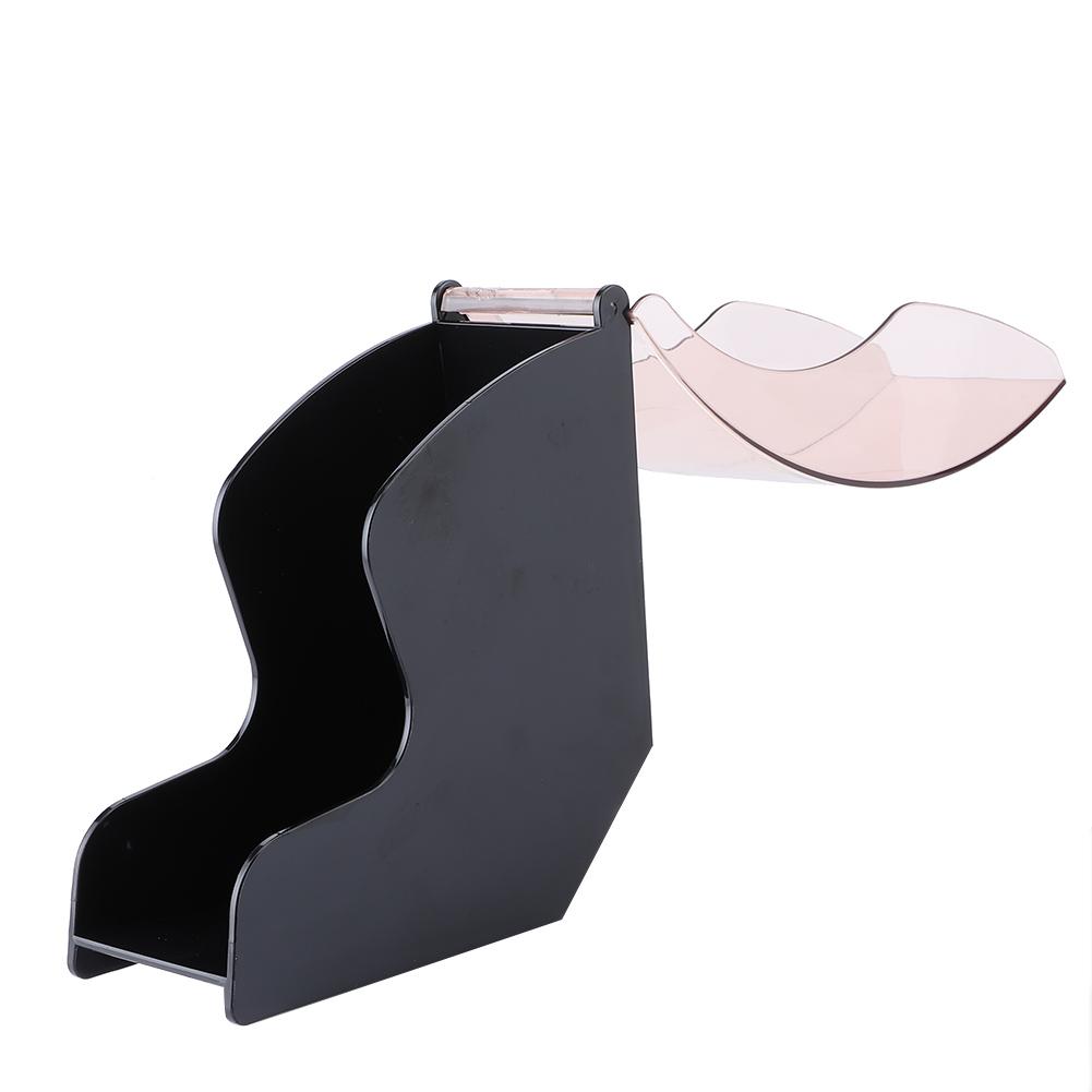 Acrylic Dust Proof Coffee Filter Paper Holder Storage Dispenser Rack With Cover Coffee Tools