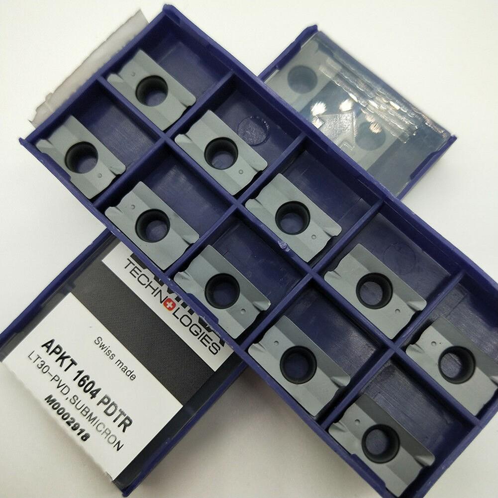 

Insert Carbide Insert For Stainless-Steel APKT1604 PDTR LT30 Indexable Milling