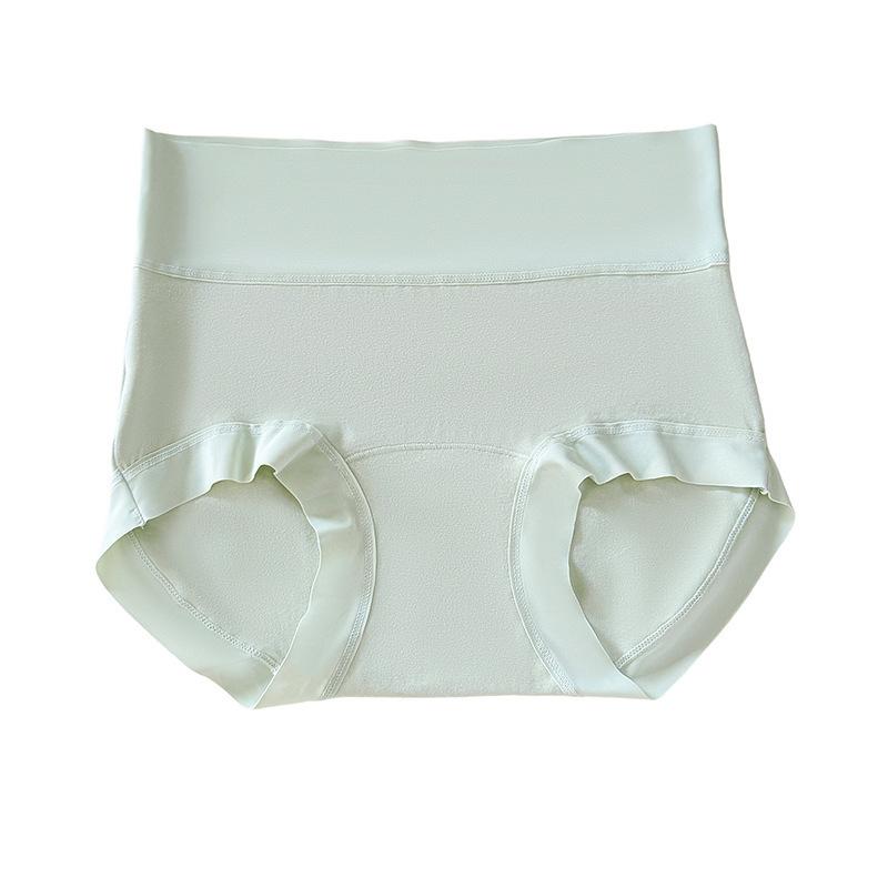 Plus-size Female Autumn Pure Cotton Extended Crotch High-waist Skin-friendly Triangle Briefs