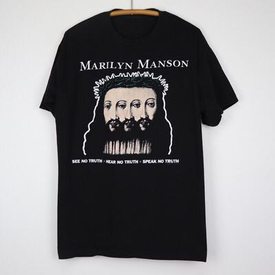 Marilyn Manson - Believe - Schwarzes Unisex-T-Shirt
