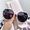 New Large Oval Sunglasses Women Vintage Designer UV400 Sun Glasses Outdoor Travel Eyewear Fashion Oculos De Sol