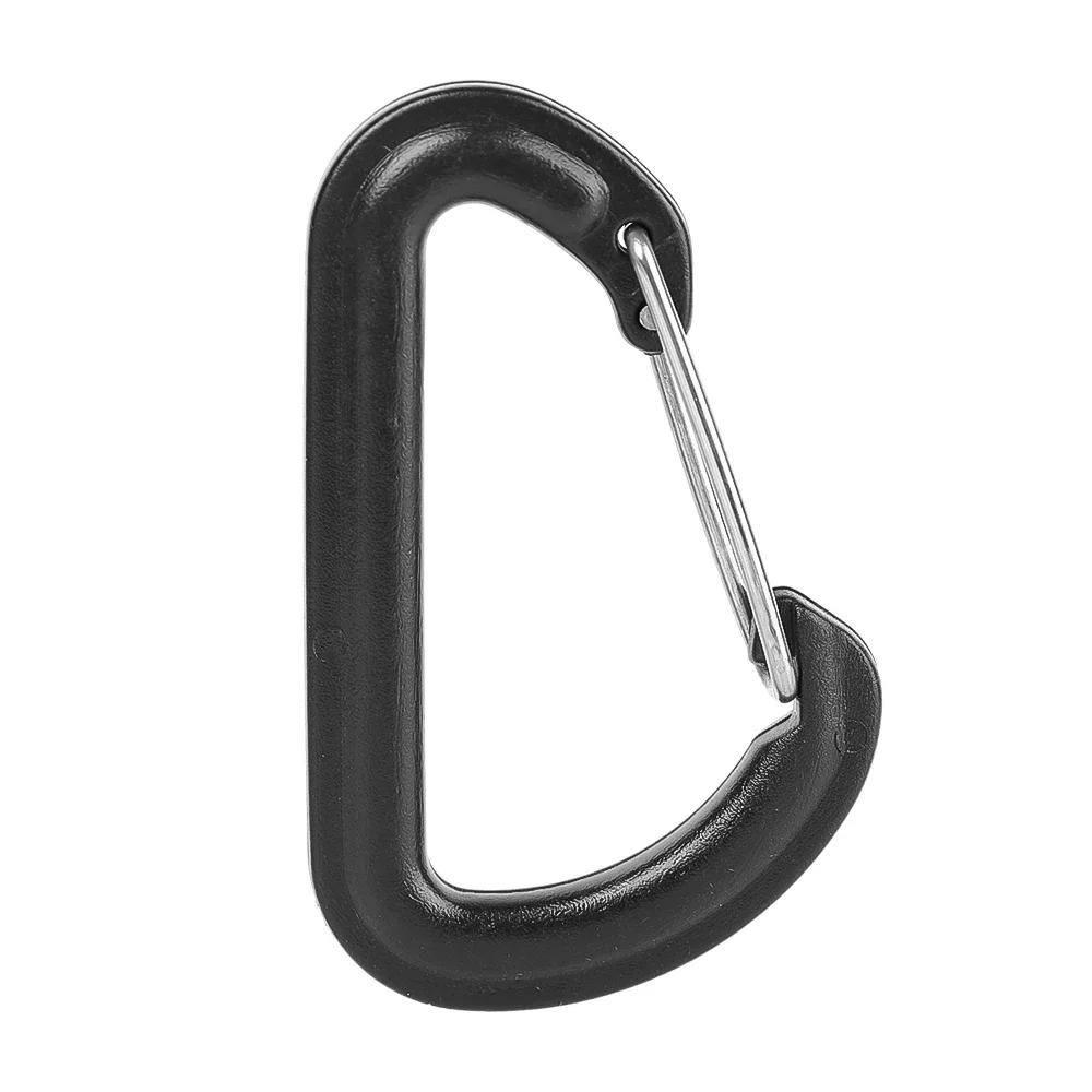 D-förmiger Kunststoff-Karabiner, D-Ring, Schlüsselanhänger, Federschnalle, Haken, Rucksackhaken, Schlüsselanhänger, Wasserflaschenschnalle, Outdoor-Camping-Teile