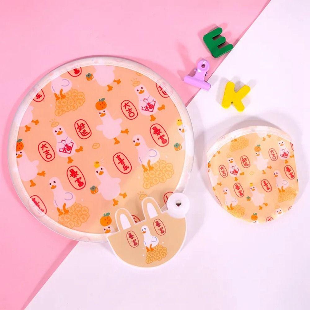 

Высокий складной веер, симпатичный мини-круглый веер, портативный круглый веер, летние принадлежности первой необходимости