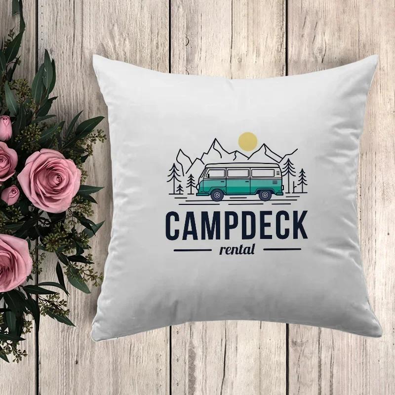 Pillow Camping Cushion Covers for Bed Pillows Car Decoration Sofa Cushions Pillowcase Decorative Pillowcases Pilow Cases