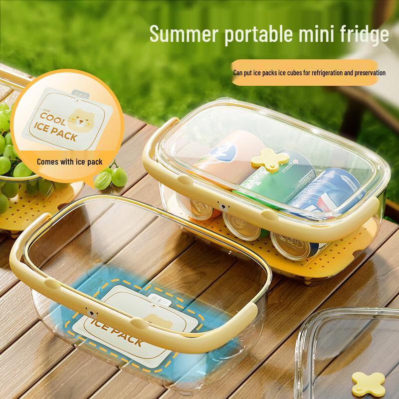 Changbaosen Portable Plastic Bento Box with Divider
