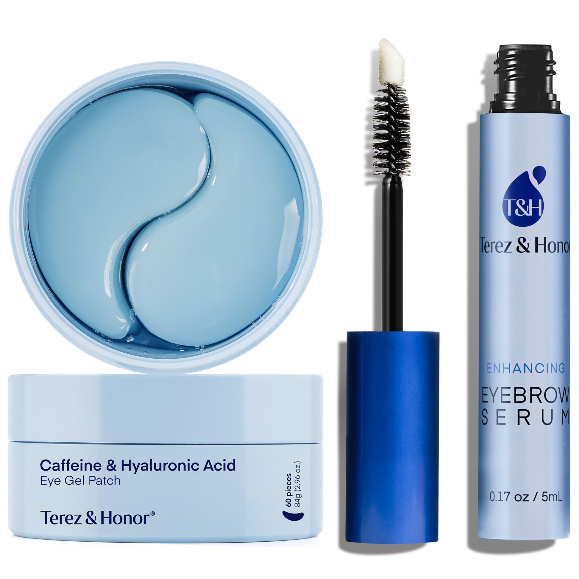 

Terez Honor Кофеиновый гель-патч для глаз и сыворотка для бровей 5 мл Гель для глаз Гиалуроновая кислота Глаз Глаз Маска для глаз Корейская косметика Набор и Набор, Патч, Патч, Уход,