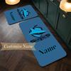 Cronulla Sutherland Sharks (1) Personalizowana flanelowa mata kuchenna z imieniem, miękki, antypoślizgowy dywanik kuchenny do dekoracji domu