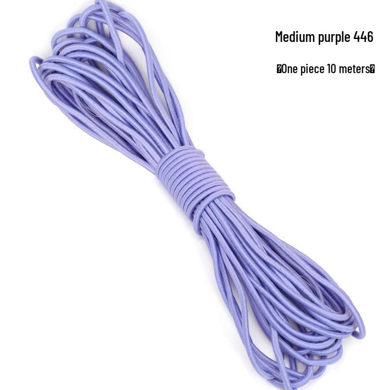 Children's Colored Round Elastic Jump Rope || High Elastic Cord for Clothing and Pants