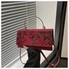 Lace Handbag 2025 New Butterfly Embroidered Small Square Bag European and American Fashion Shoulder Messenger Bag Bags
