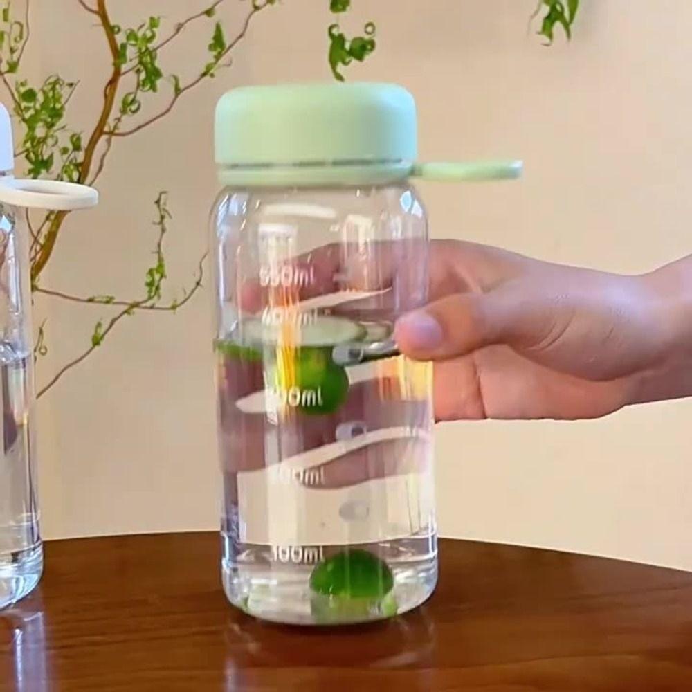 400/550ml Student Water Cup Transparent Drinking Cup INS Sports Water Cup  Outdoor Sports