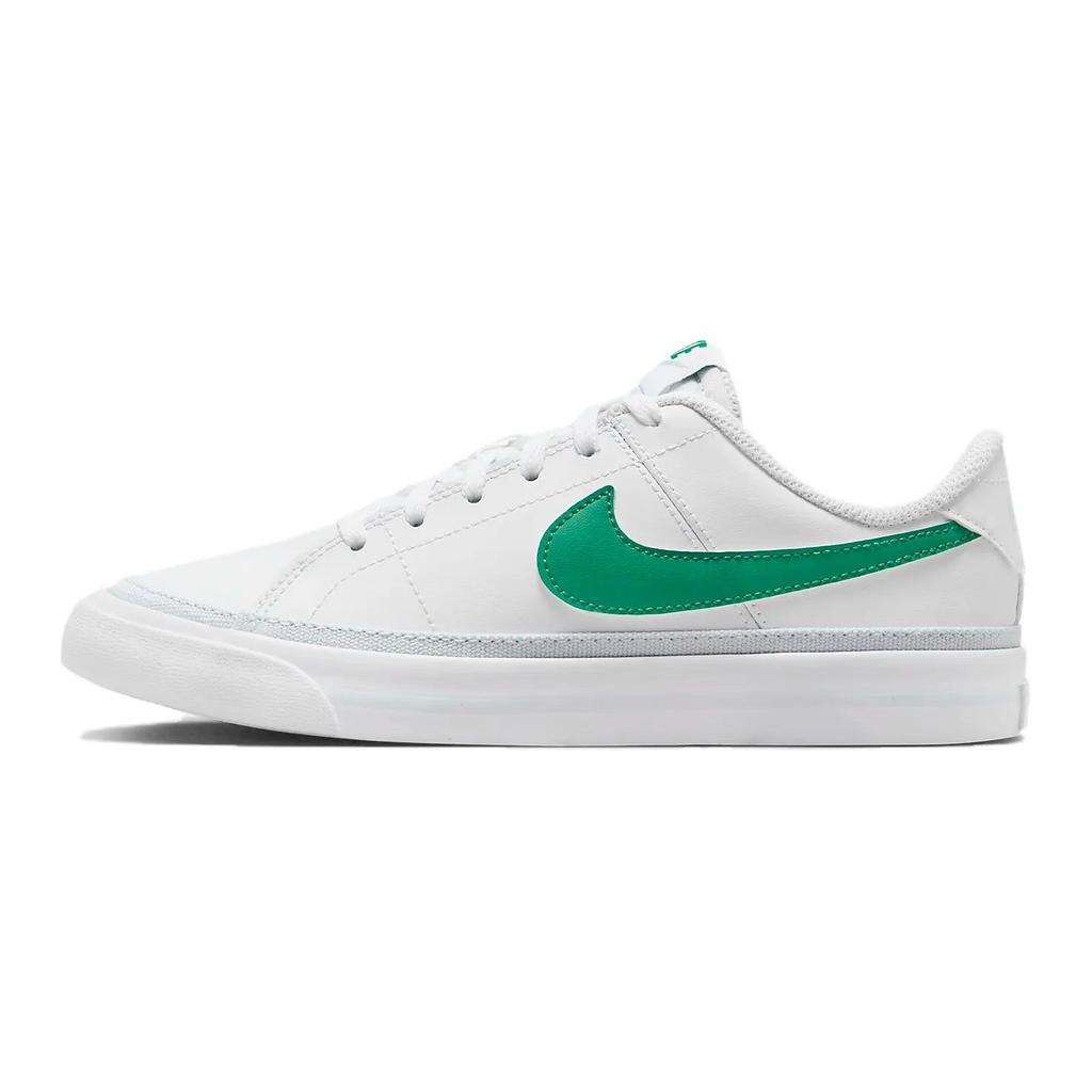 Nike Court Legacy GS Bílá Stadionově zelená Dětské tenisky Fotbalově šedá DA5380-120