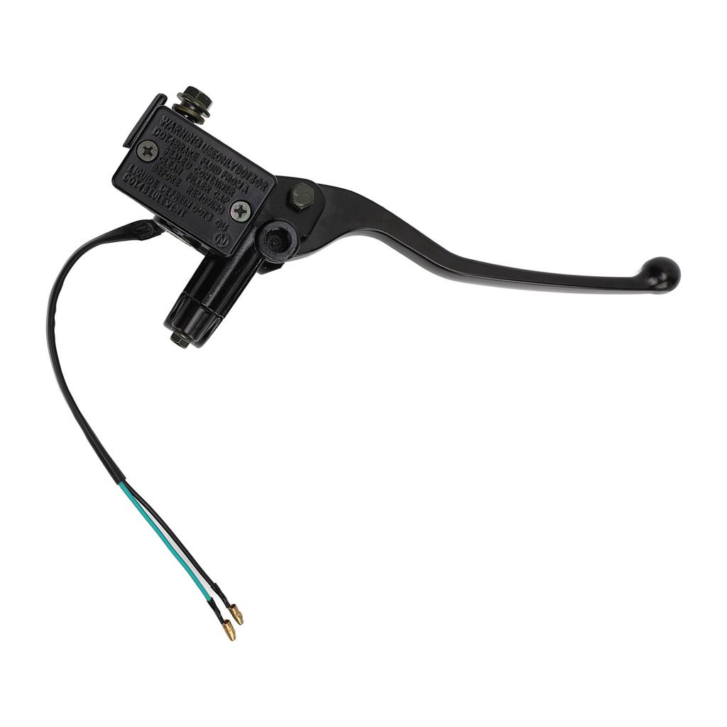 Hydraulic Brake Master Cylinder Enhanced Control Metal Universal Fit for Motorcycle ATV Scooter Moped Dirt Bike