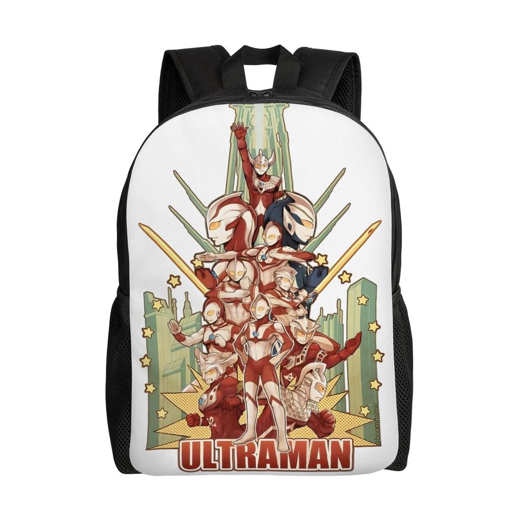 Ultraman Bag Backpack  Mochila Cool Camping Sturdy Shoulder Rucksack