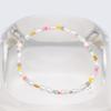 BONBEAU Jelly Beads Water Pearl Bracelet 3mm Rice-paste Freshwater Pearl Color Bead Bracelet