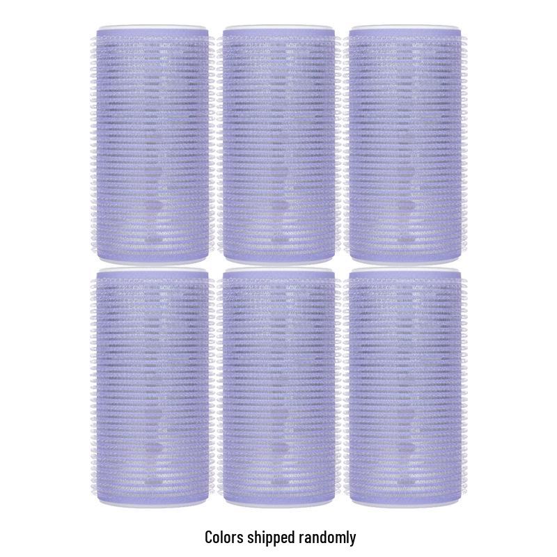 Plush Self-Adhesive Roller for Hair Styling: Oil Steaming, Dyeing, Bleaching, Perming, and Curl Softening.