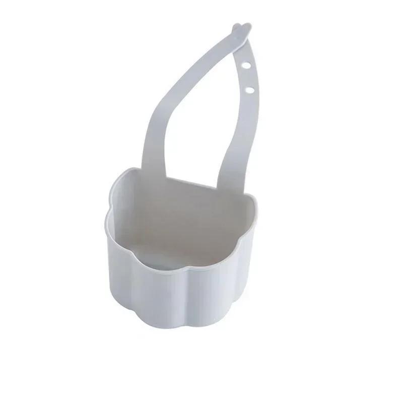 

Корзина для слива кухонной раковины Держатель для мыла и губки для ванной Подвесная корзина для хранения Кухонные принадлежности Держатель для кухонной раковины серый