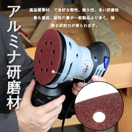 Sanding Paper (40-Piece Set/320, 400, 600, 800, 1000, 1200, 1500, 2000/8 Grits, 5 Pieces Each) Sanding Discs, Disc Paper, Waterproof Sandpaper, Magic