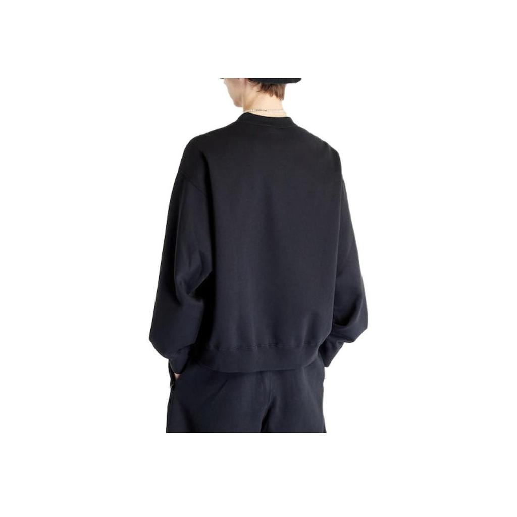 Stussy X Nike Fleece Crew Black Unisex Tops DO5310-010