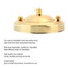 2PCS Iron Ceiling Light Canopy Hook Chandelier Plate Holder Decoration DIY Fitting AccessoryGold