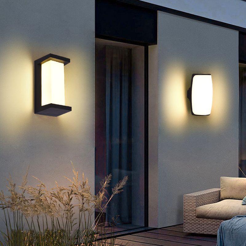 Waterproof LED Wall Light for Outdoor/Indoor Spaces – Ideal for Hallways, Bedrooms, Courtyards, and Staircases