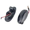 2PCS For Mitsubishi Outlander (CU) Pajero/Montero Sport (K9) 2003-2009 Dynamic Smoke LED Side Marker Light Turn Signal Lamp