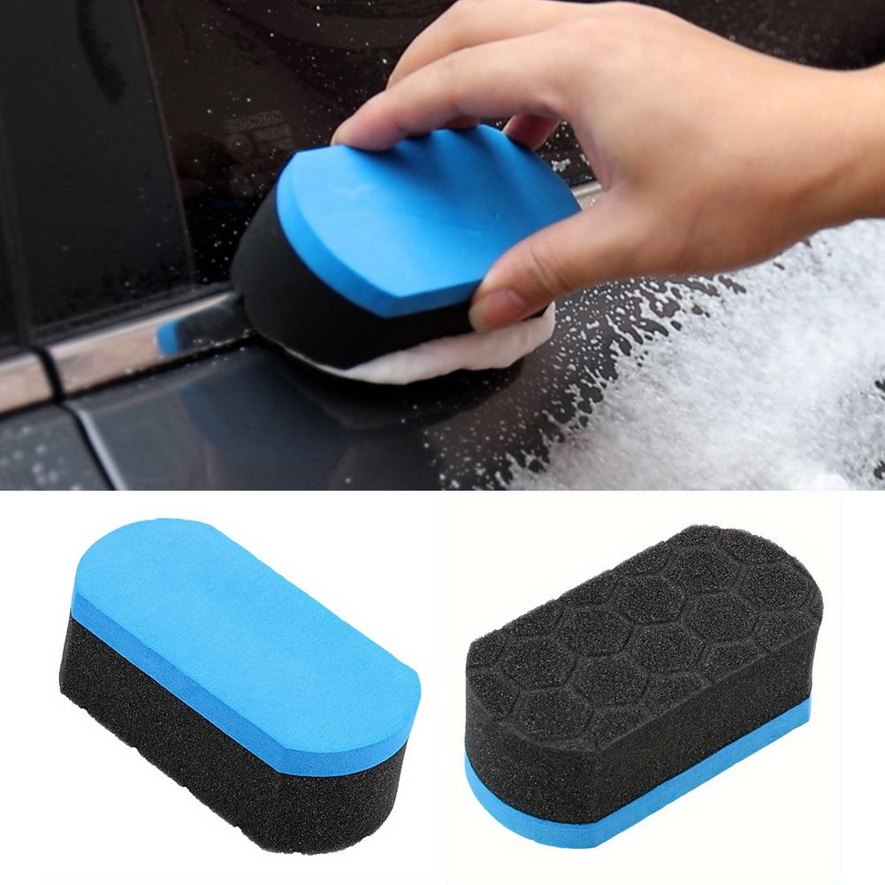 1PC EVA Car Wax Sponge Multi-Purpose Auto Detailing Polishing Sponge Car Cleaning Supplies Car Detailing Tools