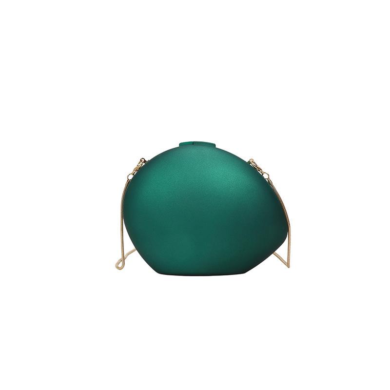 Personalized acrylic bag 2025 new European and American candy color goose egg bag women's retro shoulder chain dinner bag