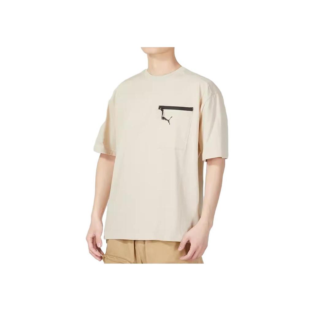 New PUMA MMQ T Shirts Men's Ecru 676677-88