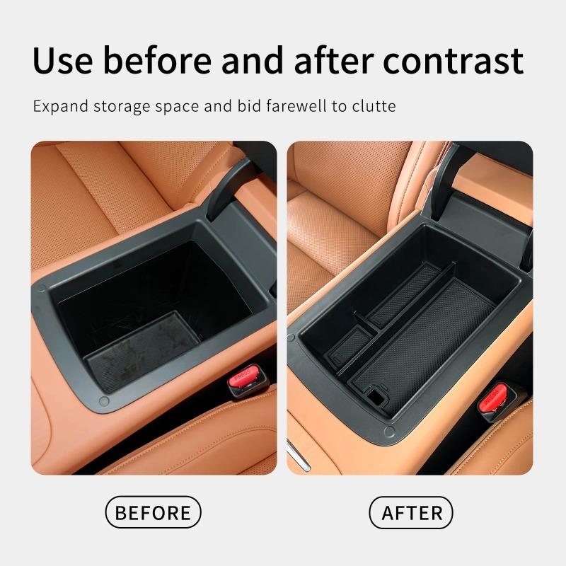 For Leapmotor C10 2024-2025 Organizer Case Auto Interior Accessories Center Console Storage Tray Car Armrest Storage Box