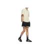 adidas T-shirt Original Couleur Unie Col Montant Manches Courtes Ajusté Unisexe Hauts Beige IN4214