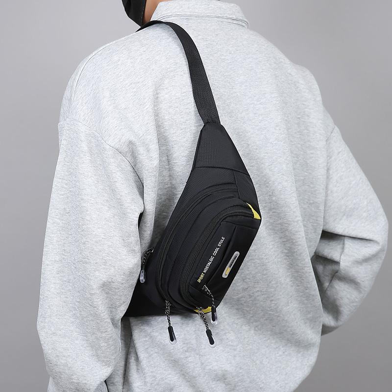 Unisex Mobile Waist Bag - Large Capacity, Water-Resistant, Durable for Work & Travel, Fashion Crossbody Pack Sports Bag