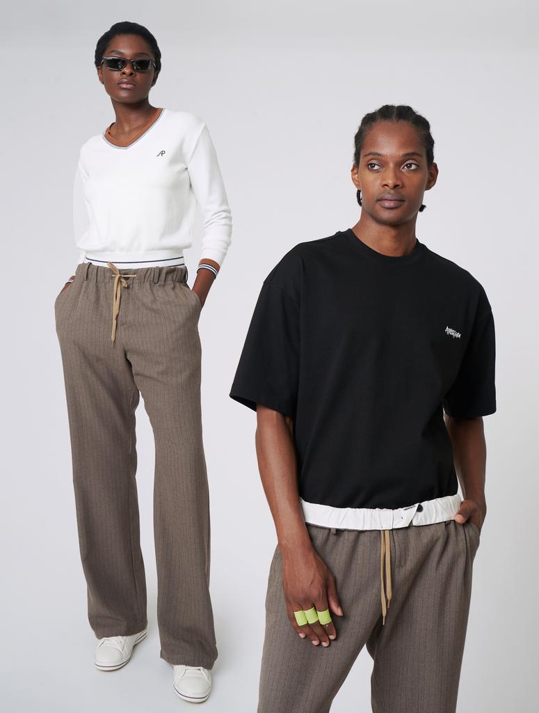 ATHPLATFORM Au42Pt05 Hip Slung Pants_Dark Beige