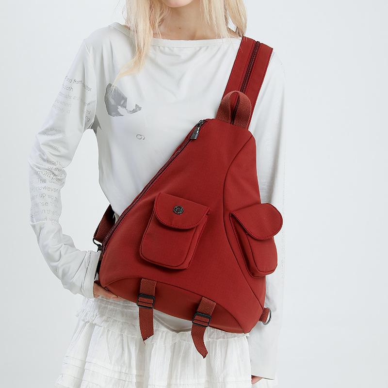 Plecak, Damska torba biodrowa, Torba na jedno ramię o dużej pojemności, Lekka torba crossbody, Torba podróżna