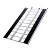 VEVOR Tri-Fold Loading Ramp, 2160 x 1375 mm, Non-Slip Aluminum Trailer Ramp with Compact Design, Easy Storage, 680.4 kg Load Capacity