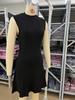 2026 European and American Style Sleeveless High Neck Slimming A-line Dress - Short, Fashionable, Versatile.
