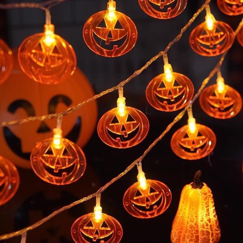 Halloween Pumpkin LED String Lights