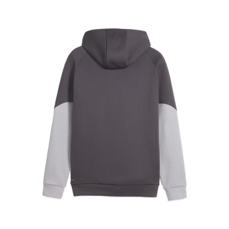 Puma Manchester City Football Club tech Fashion Comfortable Classic Color Block Zip Hoodie Men hoodies Gray 782656-18