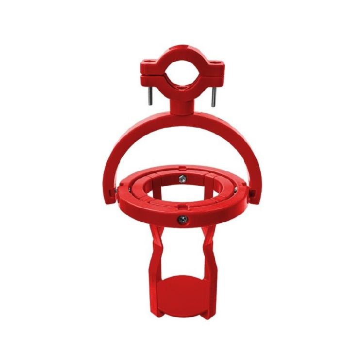 Hiking Bottles Holder and Tire Levers Universals Bike Water Bottles Holder for Long Distances Cycling красный