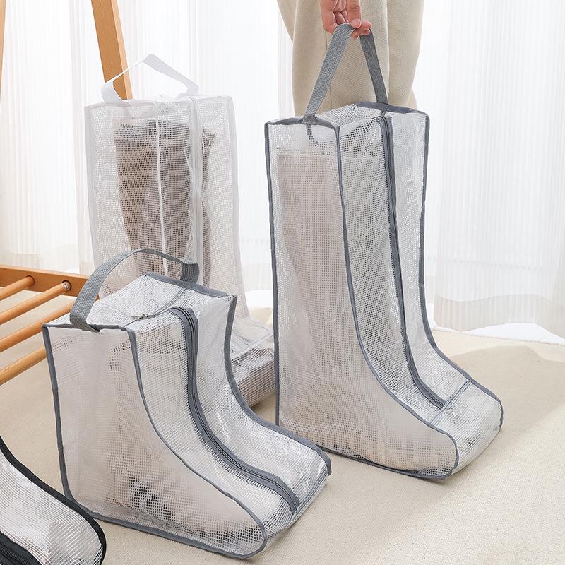 Transparent Moisture-Proof Shoe Storage Bag - Dustproof, Mold-Proof, Long and Short Styles Available