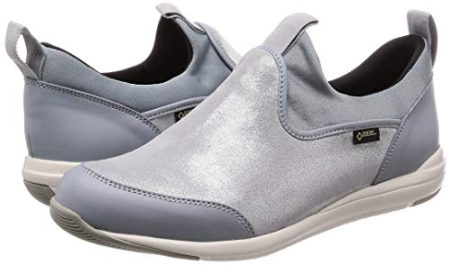 Madras Walk GORE-TEX Stretch Rain Shoes, MWL_1006, Women's, Silver, Size 22 Cm, 2E