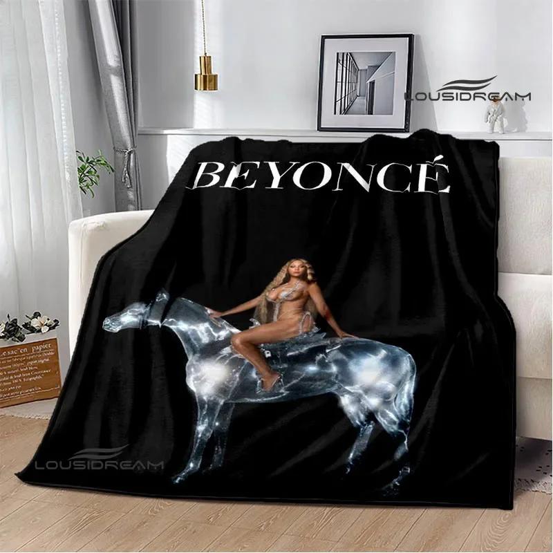 Beyonce Giselle Knowles Bedruckte Decken Flanell Warme Decke Weiche Gemütliche Decke Sofa Bettdecke Reisedecken Geburtstagsgeschenk